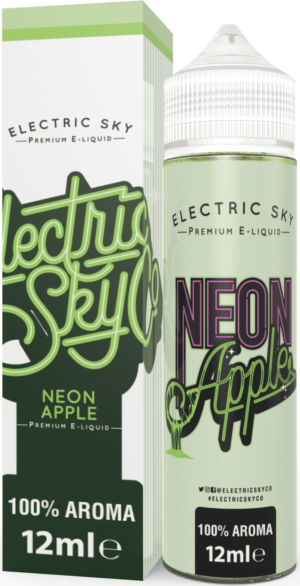 Sähköinen Sky Co. Neon omenan maku laukaus