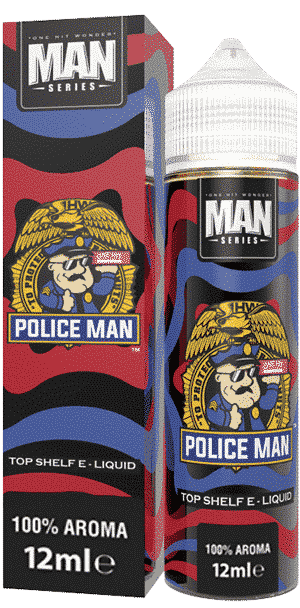 Um golpe Wonder Police Man Flavor Shot