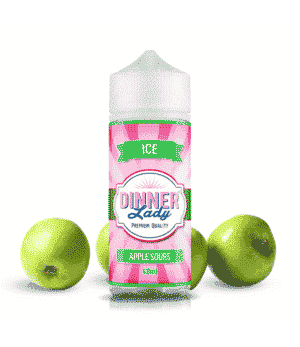 Apple Sours Ice 120ml by Dinner Lady