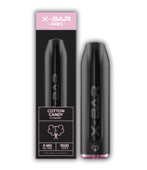 X bar pro Einweg-Zuckerwatte 4,5ml 0mg Nikotin 1500 Joule