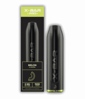X Bar Pro Disposable Melon 4,5ml 0mg Νικοτίνη 1500 Τζούρες