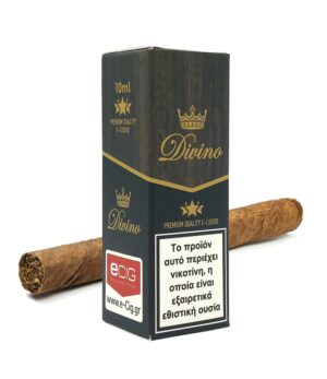 Baltos etiketės tabakas Divino cigaras 10ml