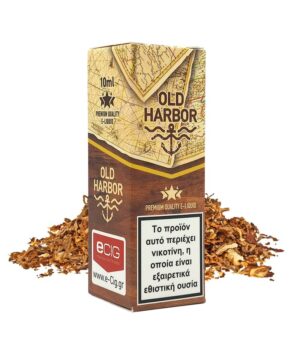 Baltos etiketės tabakas Senas uostas 10ml
